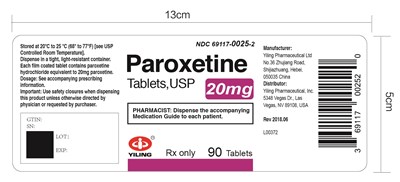 paroxetine-20mg 90s - paroxetine 20mg 90s